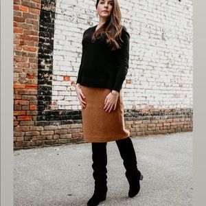 Camel wool skirt. Jcrew Factory